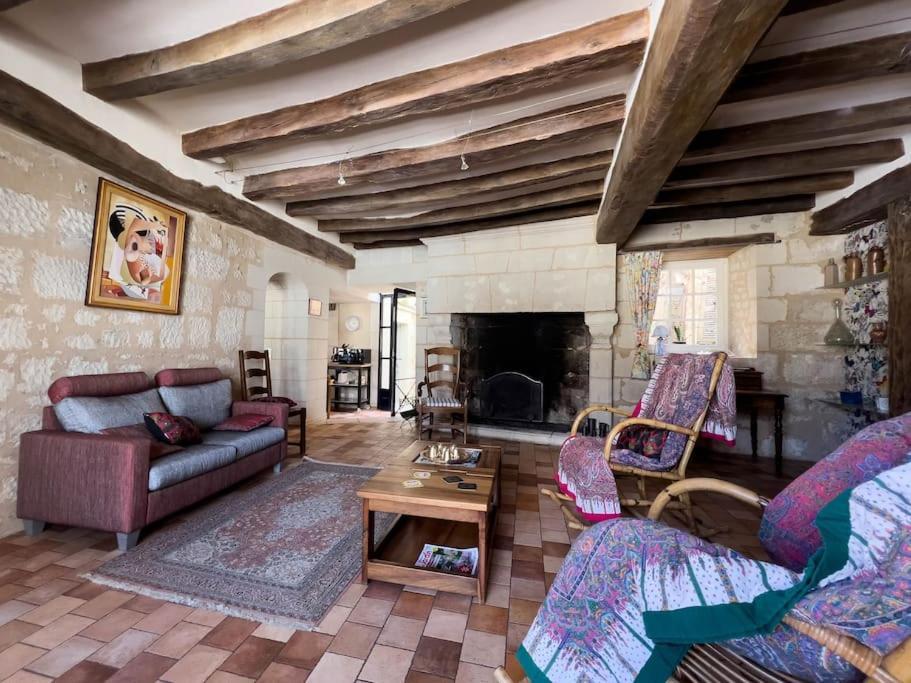 Maison Traditionnelle Centre Montsoreau Ngoại thất bức ảnh